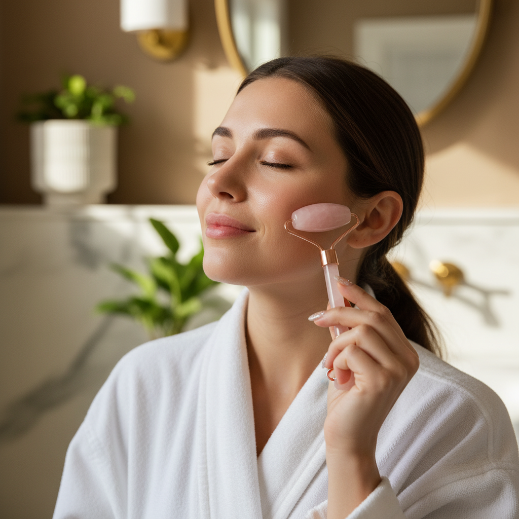 5 Rose Quartz Roller Benefits to Transform Your Skincare Routine