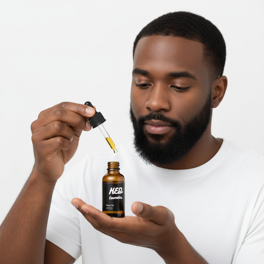 Beard Oil - Unscented Beard Oil for Nourished and Healthy Facial Hair